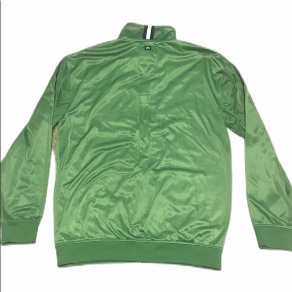 Echo Unltd Large Zip up Jacket Green - Picture 5 of 6